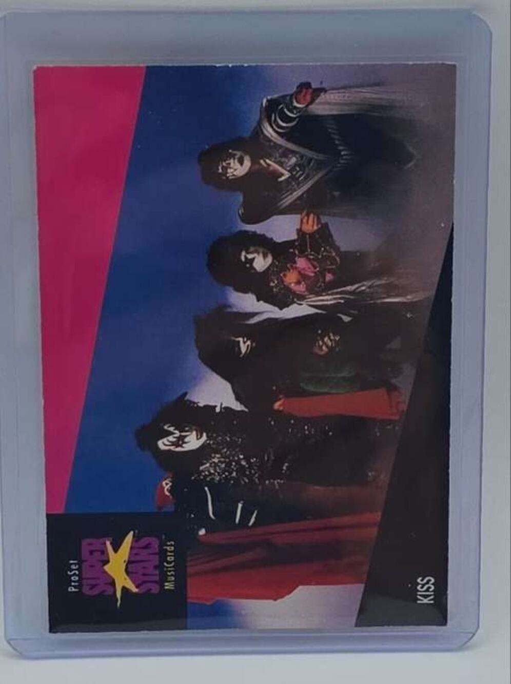 1991 Pro Set SuperStars MusiCards #197b Kiss Card